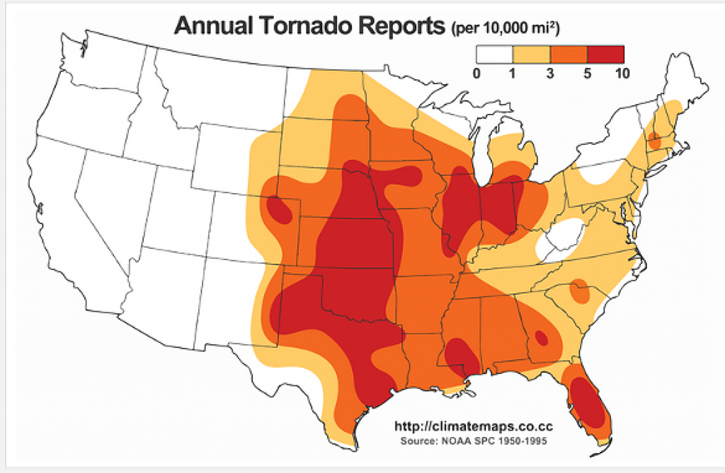 Why Is Arkansas Tornado Alley? | Arkansas Blog throughout Tornado Alley States Map