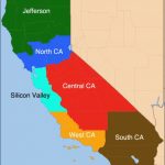 Why Tim Draper's 'six Californias' Idea Won't Fly | Kcet For Splitting California Into Two States Map