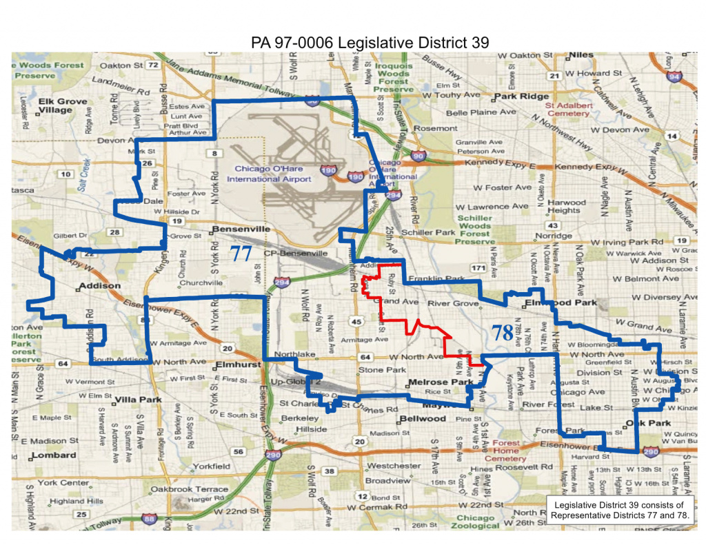 Will County Politics: Realigned Illinois State Legislative And State inside Illinois State Representative District Map