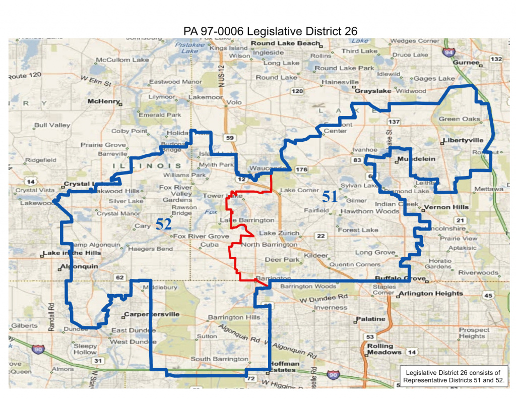 Will County Politics: Realigned Illinois State Legislative And State inside Illinois State Representative District Map