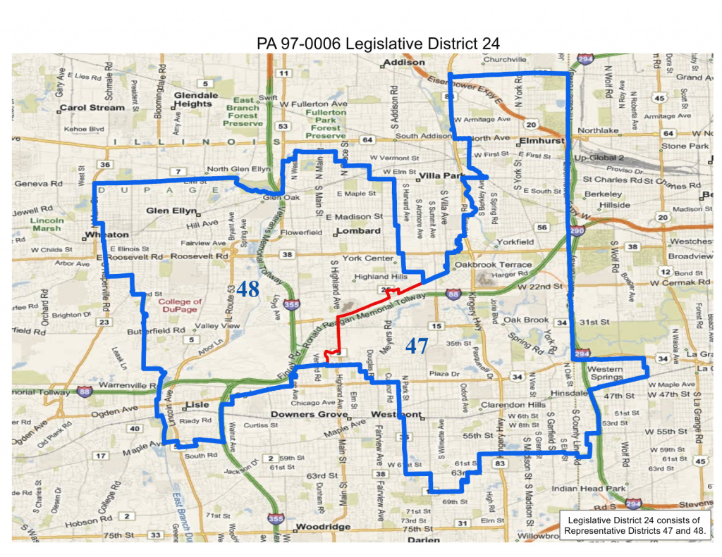 Will County Politics: Realigned Illinois State Legislative And State with Illinois State Representative District Map