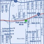 Wisconsin Department Of Transportation Milwaukee County, West Allis For Wisconsin State Fair Grounds Map