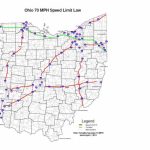 Wksu News: Speed Limit Set At 70 Mph On Some Ohio Interstates Intended For Interstate Speed Limits By State Map