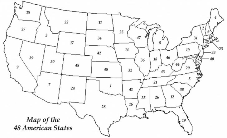 Name The States Map Test
