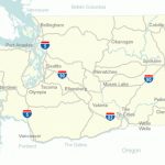 Wsdot   Washington State Travel Alerts With Washington State Milepost Map
