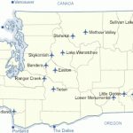 Wsdot   Wsdot Managed Airports Intended For Washington State Airports Map