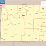 Wyoming State County Map And Travel Information | Download Free Within Free Wyoming State Map