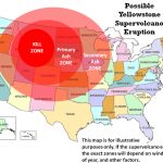 Yellowstone Eruption: Report Claims That Us Has Contingency Deal Pertaining To If Yellowstone Erupts Which States Would Be Affected Map